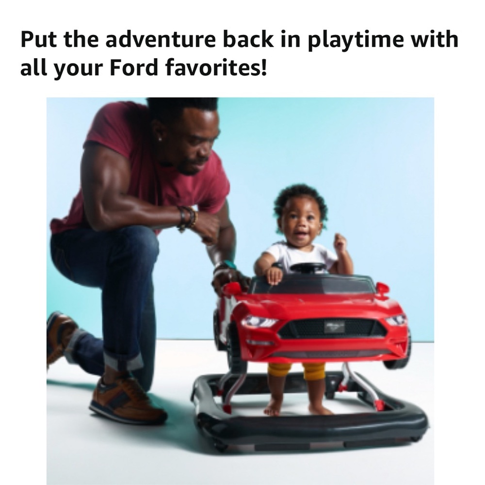 baby mustang walker